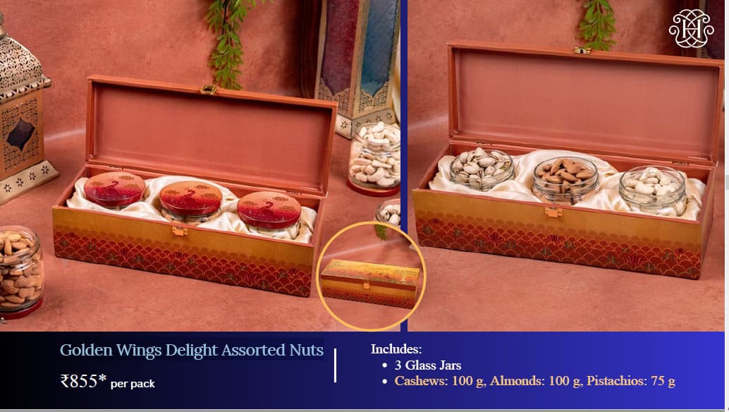 Golden Wings Delight Assorted Nuts - 3